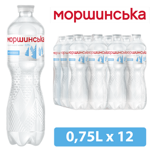 Вода Моршинська 0,75 л (негазована) 010106 фото