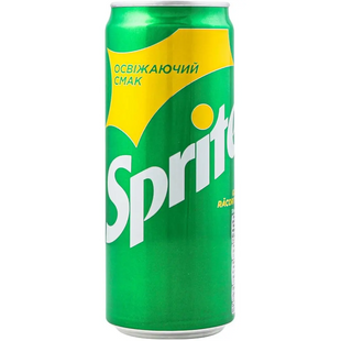 Напій Sprite 0,33 л (банка) 02s05 фото