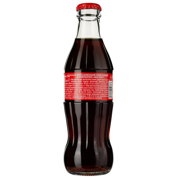 Напій Coca-Cola 0,25 л (скло) 02cc04 фото